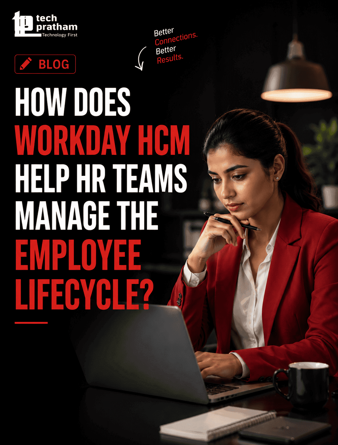 Workday HCM employee lifecycle infographic showing HR processes and workforce management